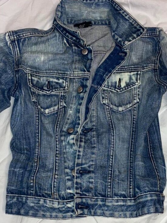 Diesel Jackets & Blazers - Diesel Women's Blue And Navy Denim Jacket